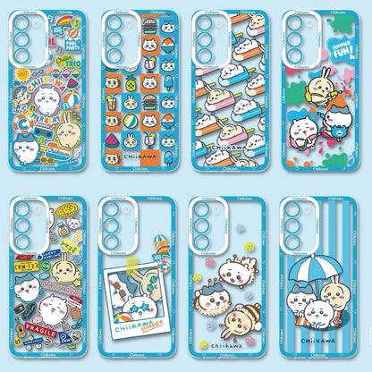 Japanese Cartoon ChiiKawa iPhone Case | Summer Time & Bee Sky Blue Ver 8 Styles - Phone Case Samsung Galaxy S26 S25 S24 S23 S22 S21 FE Ultra Edge