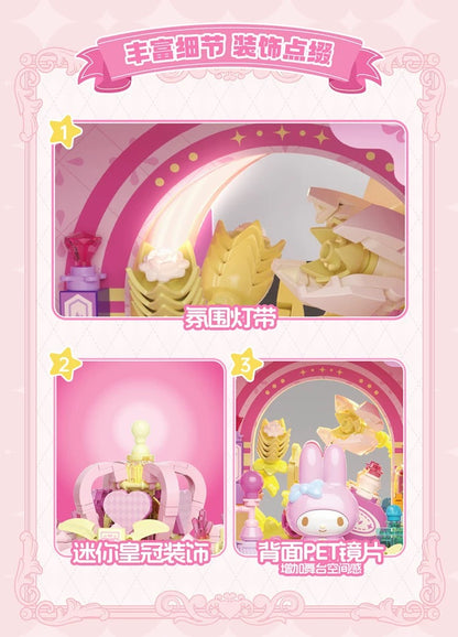 Top Toy x Sanrio Opera Theme | My Melody Perfume Inspiration - Building Blocks Toy Collections