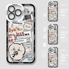Japanese Cartoon Chiikawa Have Fun Cute Version | ちいかわ ハチワレ うさぎ モモンガ - iPhoneケース PLUS SE2 XS XR X 11 12 13 14 15 16 16e 17 17e Pro Promax 12mini 13mini