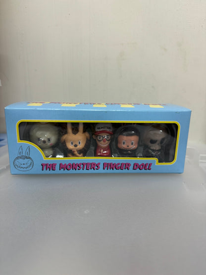 How2work The Monster Fingers Doll Mini Labubu Limited Edition Retired Rare