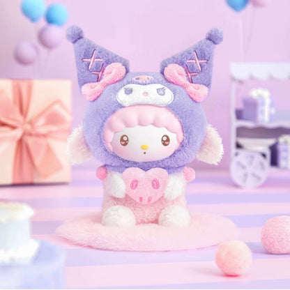 TopToy Sanrio Characters Kuromi Party | Hello Kitty My Melody Piano Kuromi Cinnamoroll Pompompurin Pochacco Hangyodon - Collectable Toys Mystery Blind Box