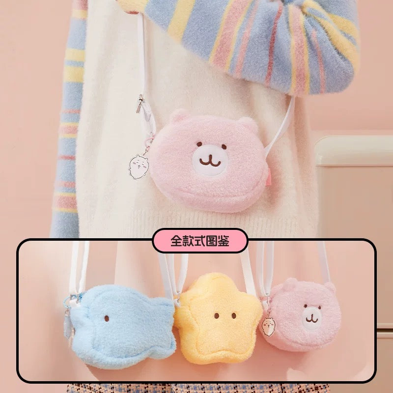 ChiiKawa X Miniso | ChiiKawa Hachiware Usagi Props Shoulder Bag with Keychain - Kawaii Item Cute Mini Bag