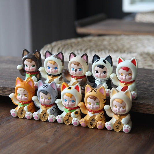 Kenny Wong Sam Sam Characters | Fortune Cat Lucky Cat Vol 2 -Toy Collection Mystery Blind Box