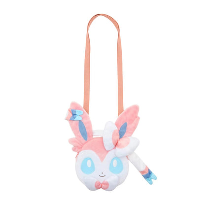 Japan Cartoon Pokemon Eevee Evolution Series Cute Plush Shoulder Bag | Eevee Vaporeon Jolteon Flareon Espeon Umbreon Leafeon Glaceon Sylveon - Evolve Anime Collectable Kawaii Item