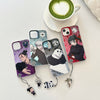 Japanese Anime Jujutsu Kaisen Phone Case with Strap | Inumaki Toge Zenin Maki Todo Aoi Panda - iPhone Case PLUS SE2 XS XR X 11 12 13 14 15 16 16e 17 17e Pro Promax 12mini 13mini