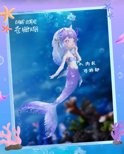 Penny Box Tidal Secret Language | Mermaid Sea Fairy 1/12 ob11 11cm BJD Doll Ball Joint Doll - Collectible Toys Mystery Blind Box