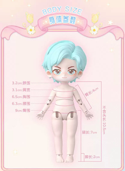 [Pre-Order] Simon Toys Peetsoon | Amusement Park Animals Ver Students - 1/12 ob11 11cm BJD Doll Ball Joint Doll Collectible Toys Cute Boy Mystery Blind Box