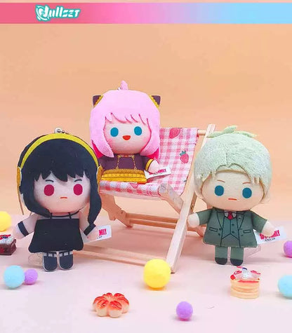 SPY Family Kawaii Mini Plush Doll Keychain | Anya Loid Yor - Plush Doll Figure Collectable Toys