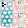 ちいかわ かわいい フルスクリーン | ちいかわ ハチワレ うさぎ グリッター クイックサンド - サムスン ギャラクシー S26 S25 S24 S23 S22 S21 FE Ultra Edge 用スマホケース