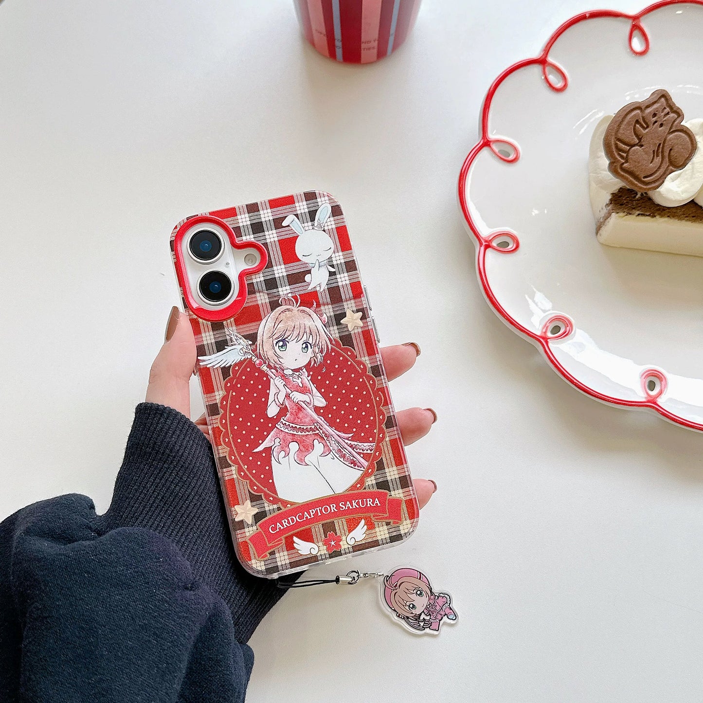 CardCaptorSakura Comic Laser Case | Sakura Cosplay 4 Styles - Phone Case Samsung Galaxy S26 S25 S24 S23 S22 S21 FE Ultra Edge