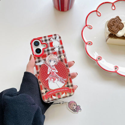 CardCaptorSakura Comic Laser Case | Sakura Cosplay 4 Styles - Phone Case Samsung Galaxy S26 S25 S24 S23 S22 S21 FE Ultra Edge