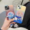 Japan Cartoon Sailor Moon x Sanrio Phone Stand | Laser Sailor Girl X Hello Kitty Kuromi Cinnamorll Pompompurin