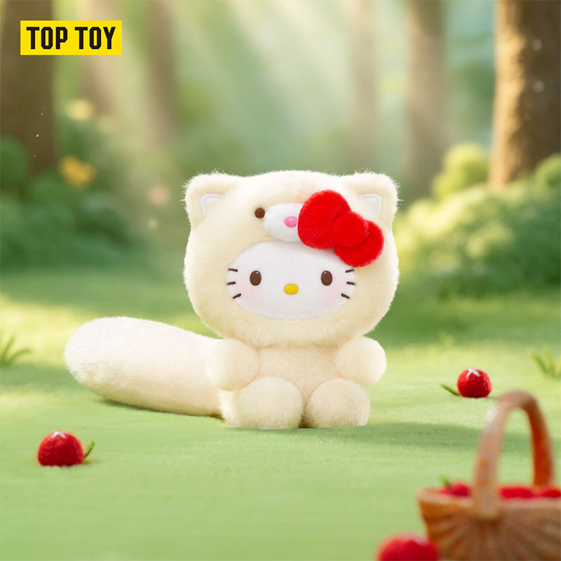 TOPTOY x Sanrio Hello Kitty | Healing Forest Series - Plush Vinly Keychain Pendant Blind Box