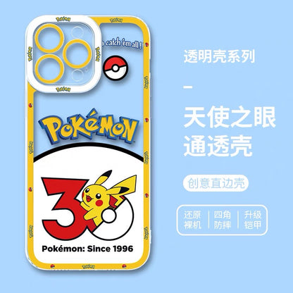 Japan Cartoon Pokemon | Ditto 8 Part1 Styles - iPhone Case PLUS SE2 XS XR X 11 12 13 14 15 16 16e 17 17e Pro Promax 12mini 13mini (副本)