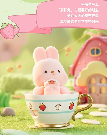 Momo with Bunny Kawaii Lovely Characters | Strawberry Town -Toy Collection Mystery Blind Box