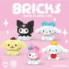 Sanrio Character Mini Build Blocks | My Melody Kuromi Cinnamoroll Cinnamoroll King Pompompurin - Building Blocks Toy Collections