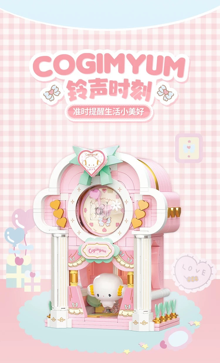 Top Toy x Sanrio Pastel Dream Home | Cogimyum Clock - Building Blocks Toy Collections