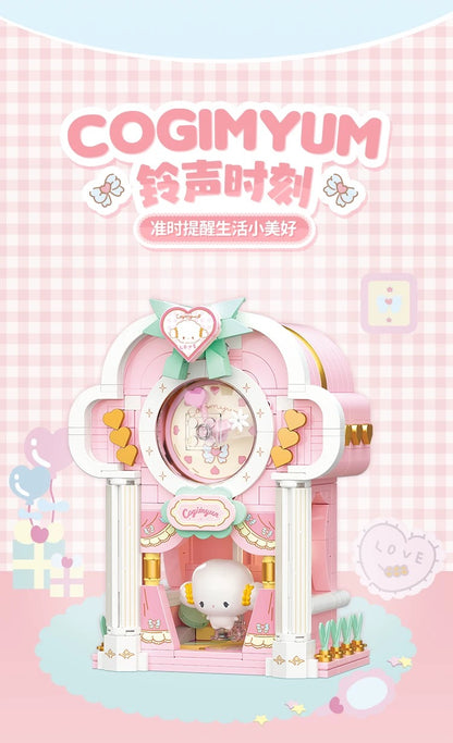 Top Toy x Sanrio Pastel Dream Home | Cogimyum Clock - Building Blocks Toy Collections
