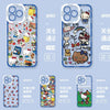 Japanese Cartoon Hello Kitty | Vintage Kitty Blue Version 5 Styles - Phone Case Samsung Galaxy S26 S25 S24 S23 S22 S21 FE Ultra Edge