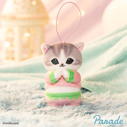 Japan Mofusand Pajamas Series | Mofusand Cat Wearing Cute Pajamas Plush Doll Keychain - Kawaii items Room Decoration Doll