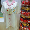ChiiKawa X Miniso Fruit Market Series Pop Store Limited | Pajamas Set Pink Dot - Kawaii Items Room Decoration doll