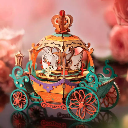 Craft Kits Wooden Music Box | Magic Fantasy Fairy Tale - DIY Handmade Mini World Miniature Gift