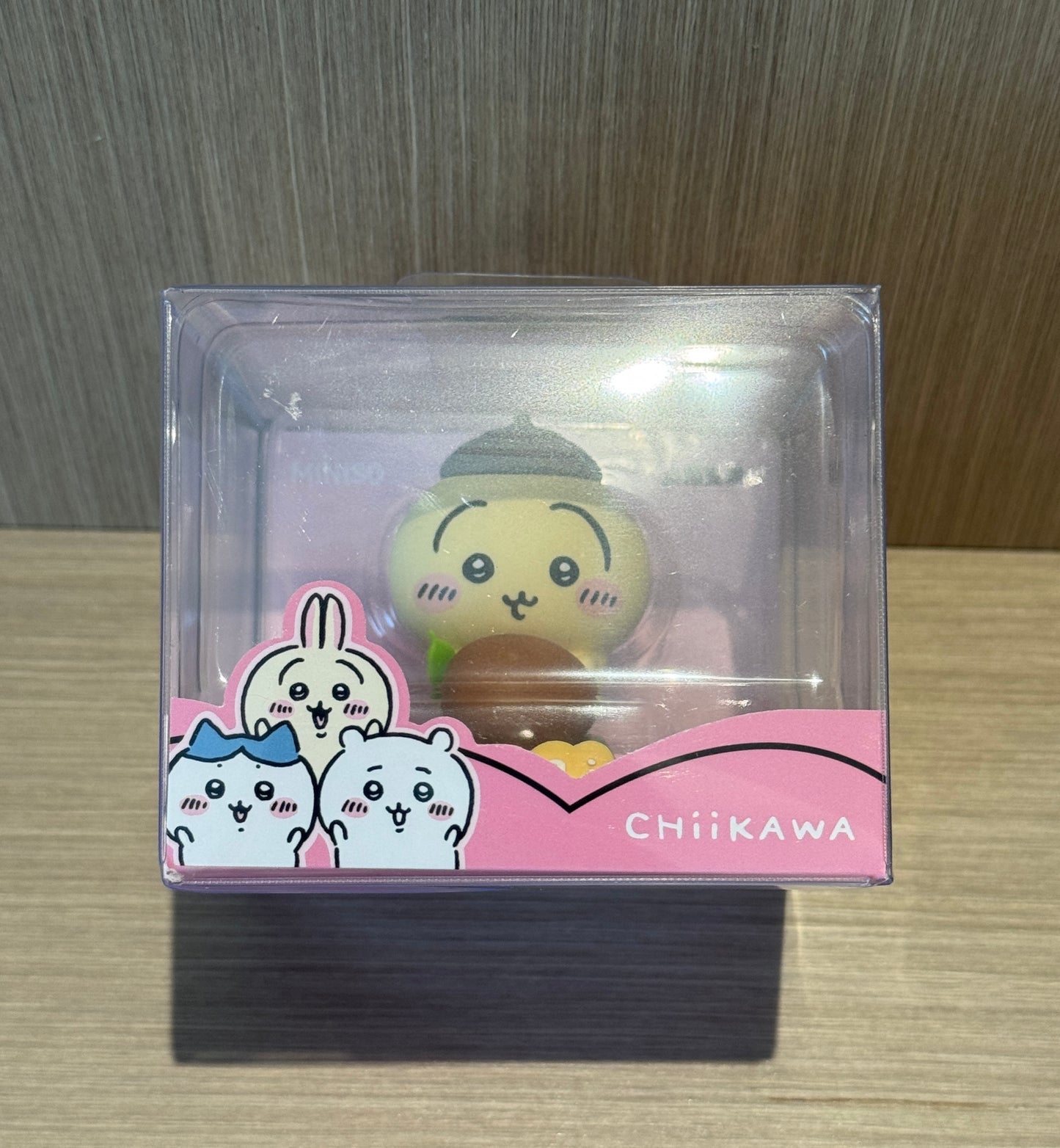 ChiiKawa X Miniso Hot Summer Series | ChiiKawa Hachiware Usagi Plastic Doll Phone Stand - Kawaii Items Room Decoration