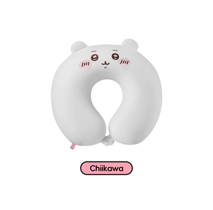 ChiiKawa X Miniso | ChiiKawa Hachiware Usagi Neck Pillow - Airplane Pillow Kawaii items Room Decoration