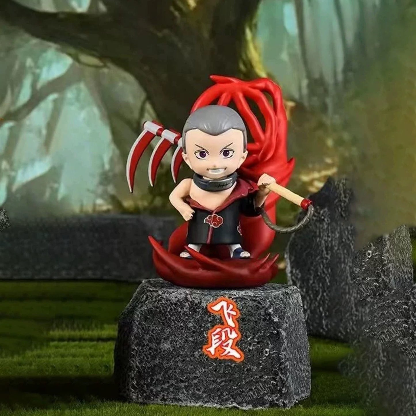 Naruto Ninja The Akatsuki Group Q Version Series Part 2 | Naruto Shippuuden Hidan Nagato Pain Sasori Kakuzu Konan - Figure Collectable Toys Mystery Blind Box