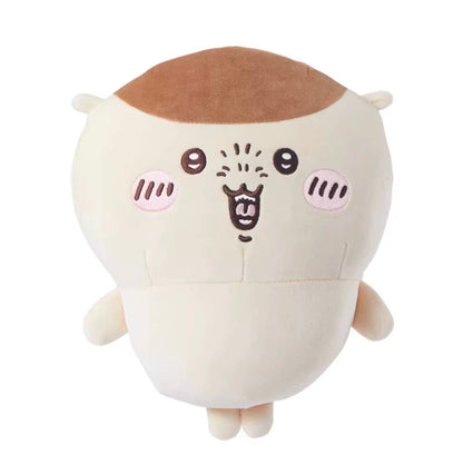 ChiiKawa X Miniso | Momonga Kurimanju Rakko Standing Plush Doll - Kawaii items Room Decoration doll