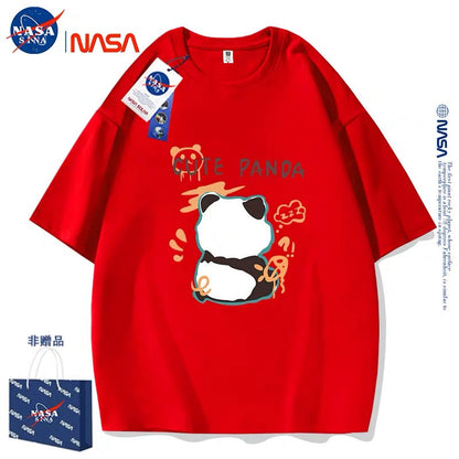 Cute Animals Panda Style T-Shirt Series | Back of Cute Panda Part1 - Kawaii Fashion Items for Child & Adult Matching outfits for Parents and Children