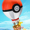 Pokemon Adventure Theme | Pikachu on Pokeball Hot Air Balloon - Building Blocks Toy Collections