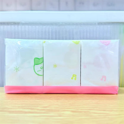 ChiiKawa X Miniso Fruit Market Series Fruit Market | ChiiKawa Hachiware Usagi Pocket Pack Tissue Paper 9 Packs - Kawaii Items Daily Necessities