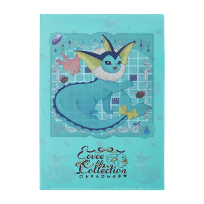 Japan Cartoon Pokemon Eevee Evolution A4 Folder | Eevee Vaporeon Jolteon Flareon Espeon Umbreon Leafeon Glaceon Sylveon - Evolve Anime Collectable Kawaii Item