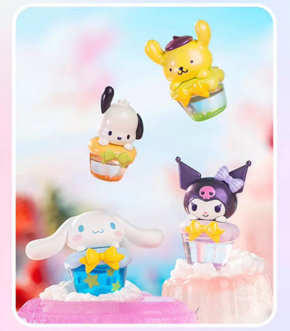 Sanrio Characters Colourful Drinks Mini Series | Hello Kitty My Melody Kuromi Cinnamoroll Pompompurin Pochacco - Kawaii Collectable Toys Toy Collection