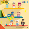 TOPTOY x Crayon Shin-chan | Action Time Series with Clock Figurine - Blind Box Collection Toys
