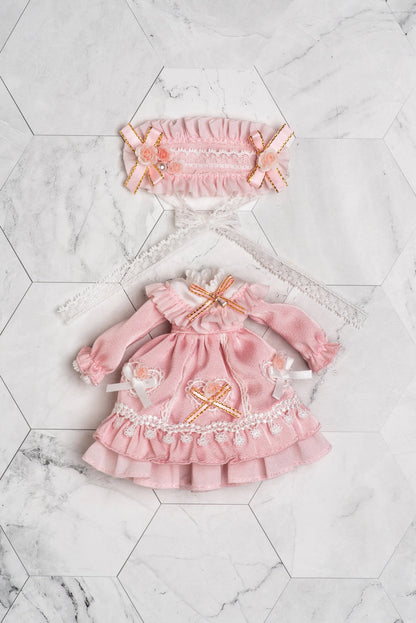 Simon Toys Cosplay Doll Outfits Set Gem Version | Different Colour Green Blue Pink - Original Outfits - 1/12 ob11 11cm BJD Doll Ball Joint Doll