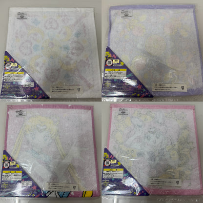 Banpresto Sailormoon Sailor Moon | Face Towel Full Set of 4 - 20th Anniversary Retired 2014