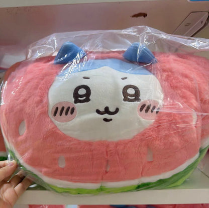ChiiKawa X Miniso Fruit Market Series Pop Store Limited Become Fruit Giant Plush Doll | ChiiKawa Hachiware Usagi  - Kawaii Items Room Decoration doll