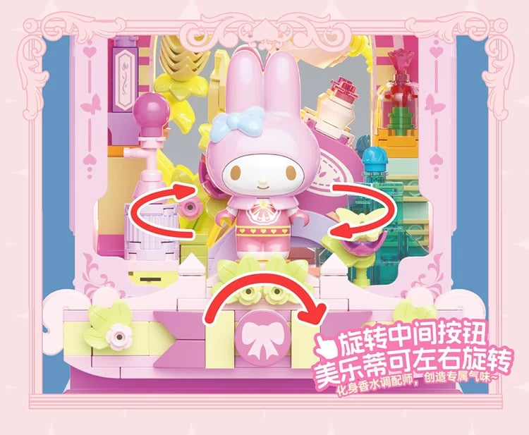 Top Toy x Sanrio Opera Theme | My Melody Perfume Inspiration - Building Blocks Toy Collections