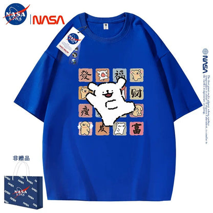 Cute Cartoon Doggie Maltese Puppy Style T-Shirt Series | Rich & Health Part1 - Kawaii Fashion Items for Child & Adult Matching outfits for Parents and Children