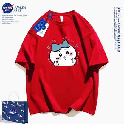 Japanese Cartoon ChiiKawa Casual Style T-Shirt Series | Hachiware Yeah - Kawaii Fashion Items