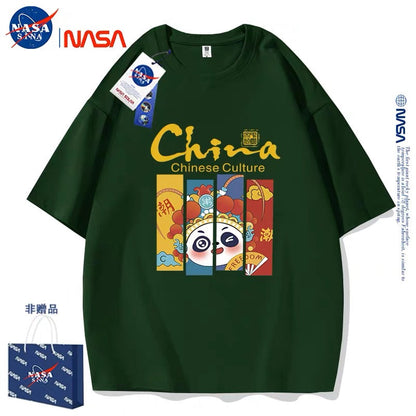 Cute Animals Panda Style T-Shirt Series | Chinese Style Panda Part2 - Kawaii Fashion Items for Child & Adult