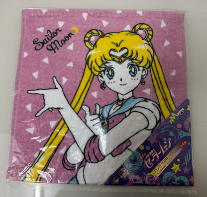 Banpresto Sailormoon Sailor Moon | Face Towel Sailormoon Pink - 20th Anniversary Retired 2014