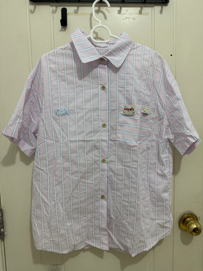 Japanese Fashion Cute Style Shirt Series | Kawaii Pink Uniform Shirt - Kawaii Fashion Items
