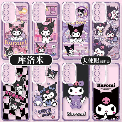 Japanese Cartoon Kuromi | Daily & Fun 8 Styles - Phone Case Samsung Galaxy S26 S25 S24 S23 S22 S21 FE Ultra Edge