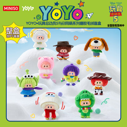 YOYO Chan x Toy Story Doll | Yoyo Lovely with You - Plush Vinyl Keychain Pendant Blind Box