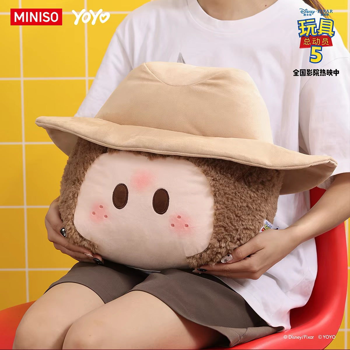 YOYO Chan x Toy Story Plush Doll Special Edition | YOYO Woody Cushion - Collectable Toys