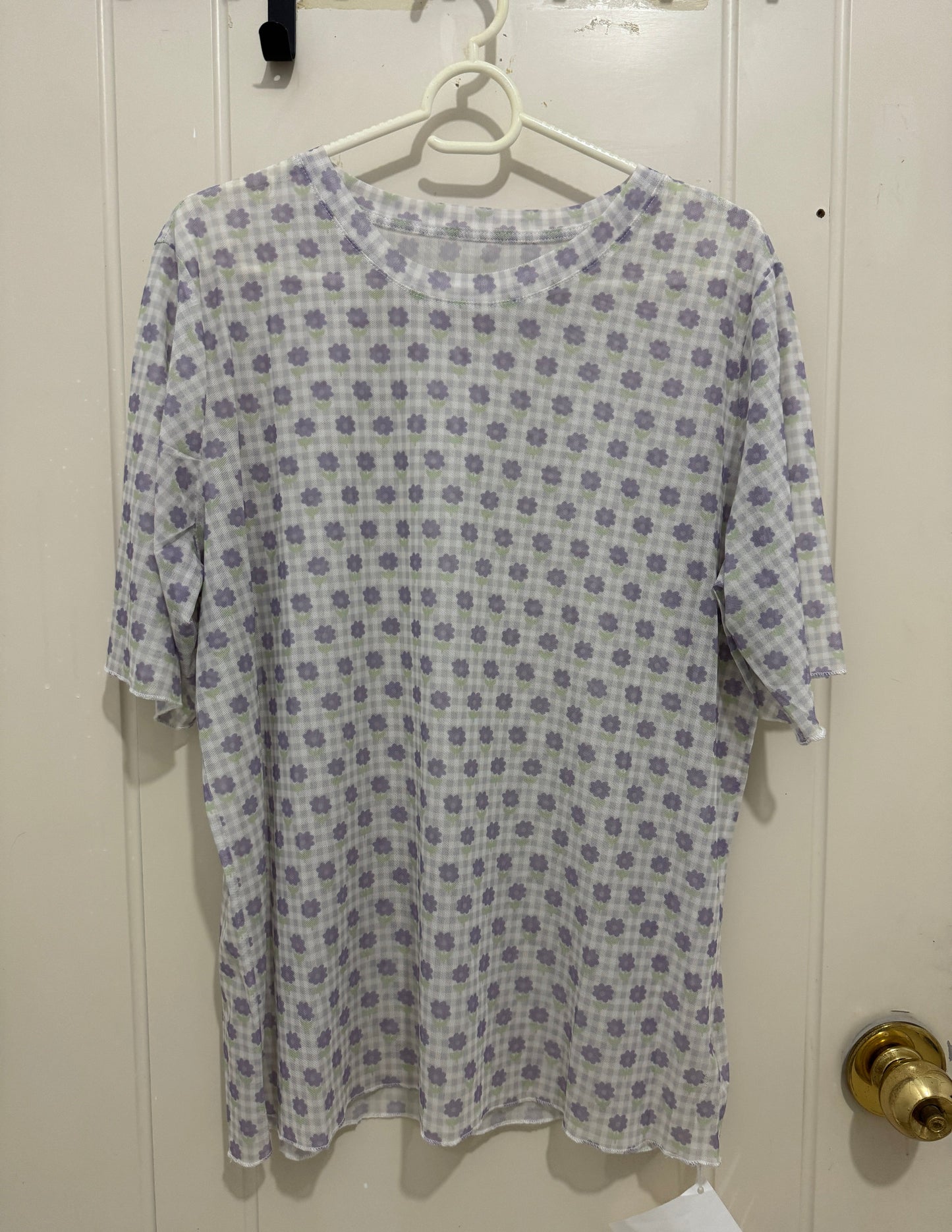 Japanese Fashion Cute Style Sun Protection T-Shirt Series | Purple Flower - Kawaii Fashion Items