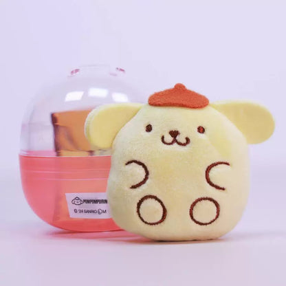 Japan YUMEYA Sanrio Characters Part 5 Plush Keychain | Pompompurin - Full Set of 4